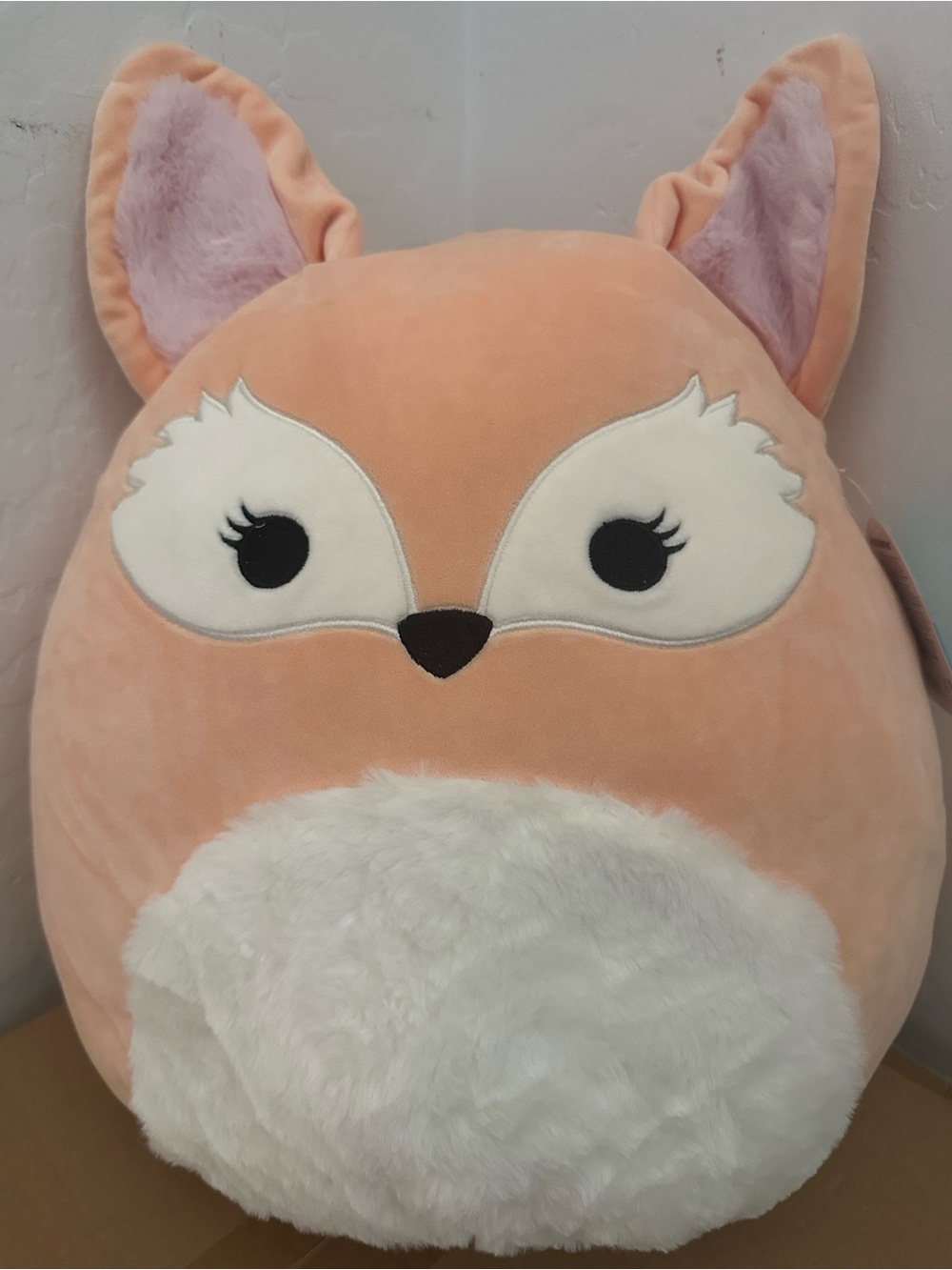Original Squishmallows Pace Peach Fox Plush
